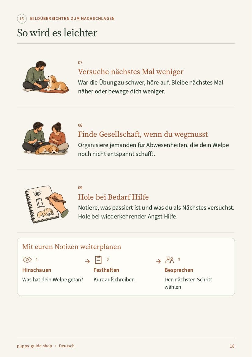So wird es leichter · Seite 18