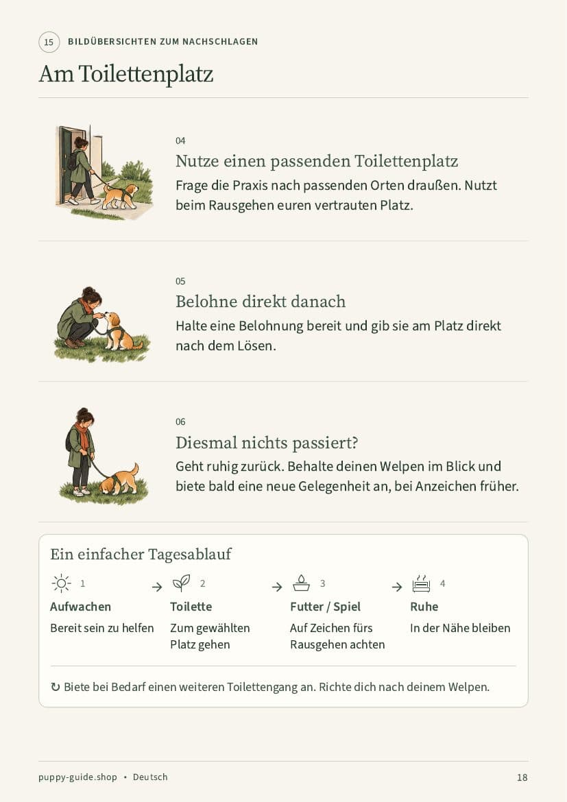 Am Toilettenplatz · Seite 18