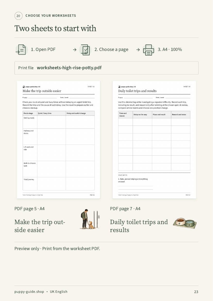 Two sheets to start with · Page 23