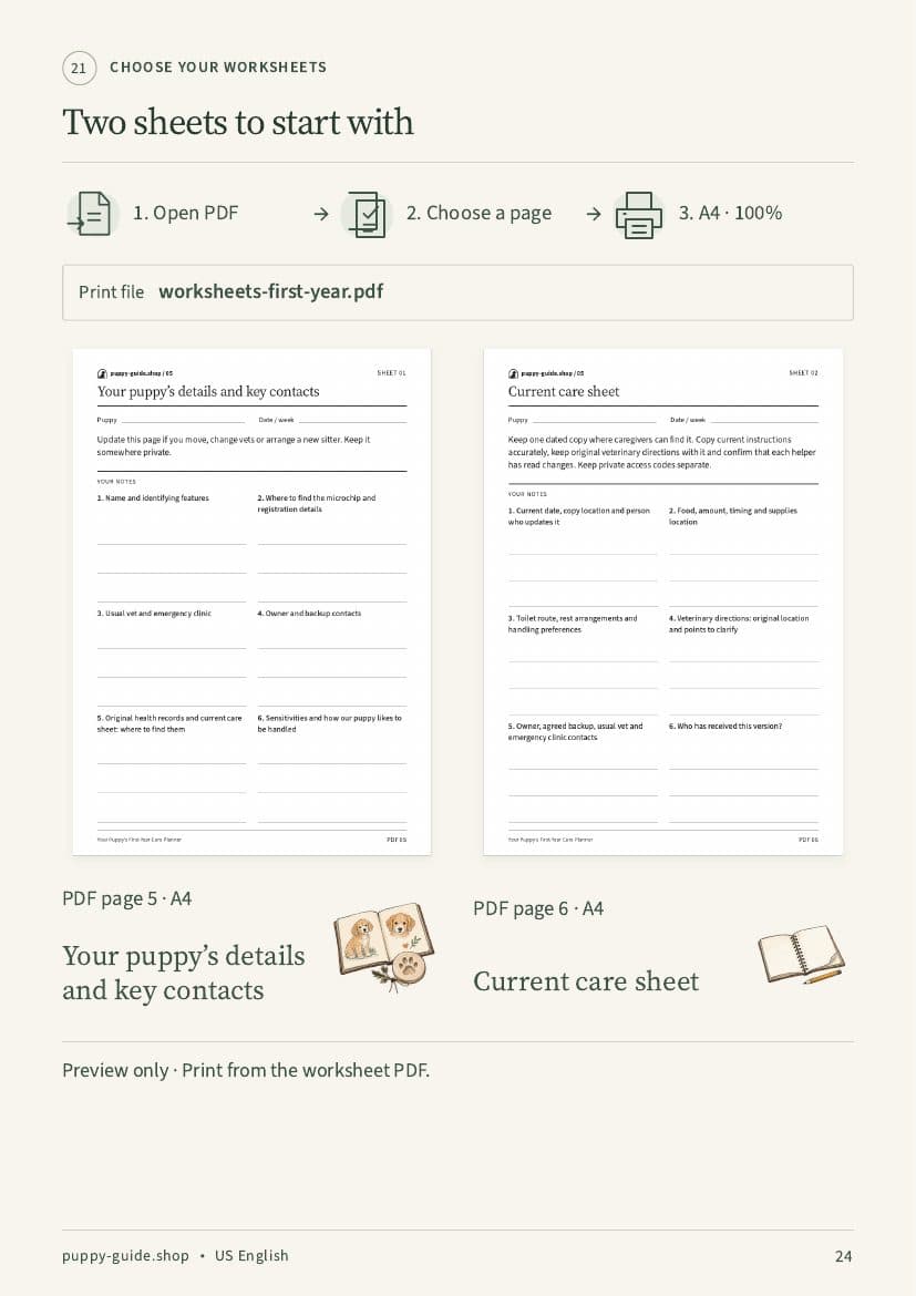 Two sheets to start with · Page 24