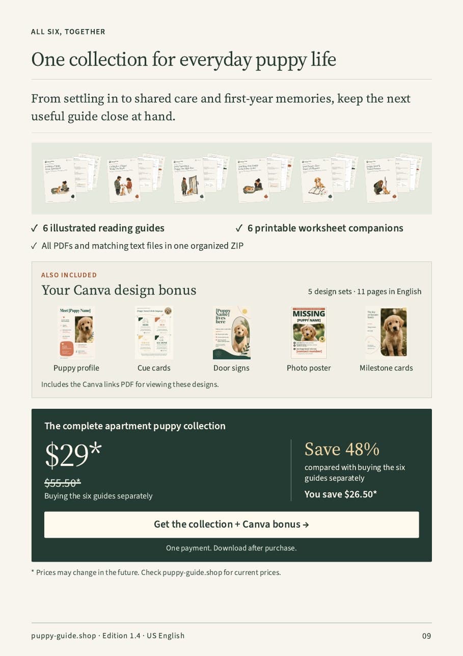 One collection for everyday puppy life · Page 9