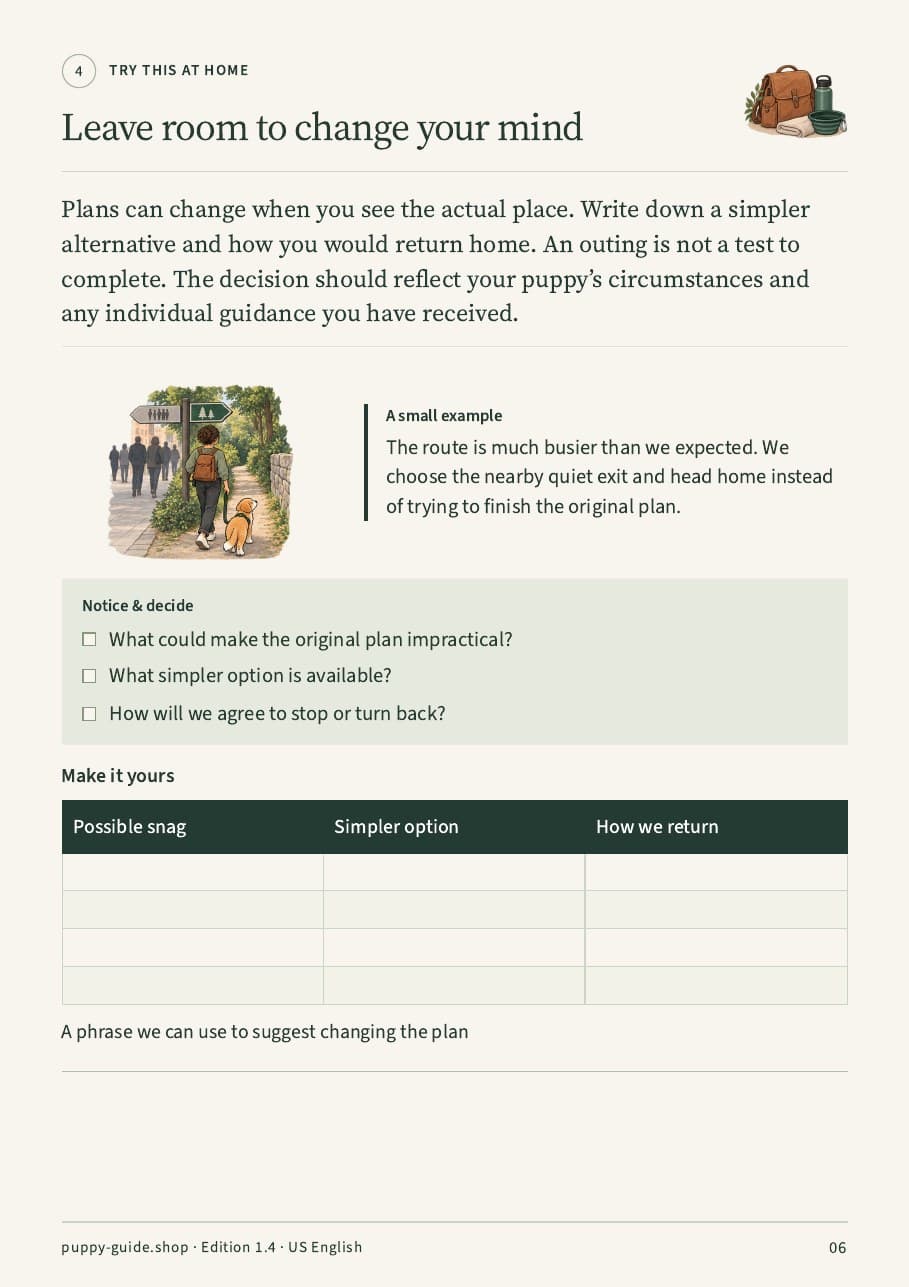 Leave room to change your mind · Page 6