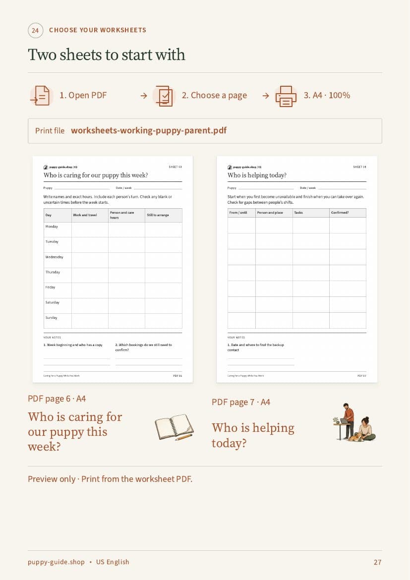 Two sheets to start with · Page 27