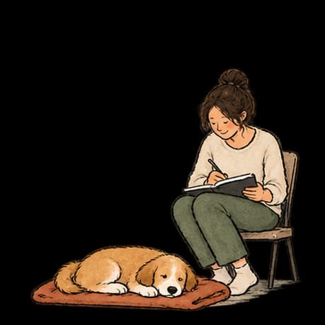 Write what your puppy did