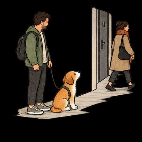 Move away from noisy doors